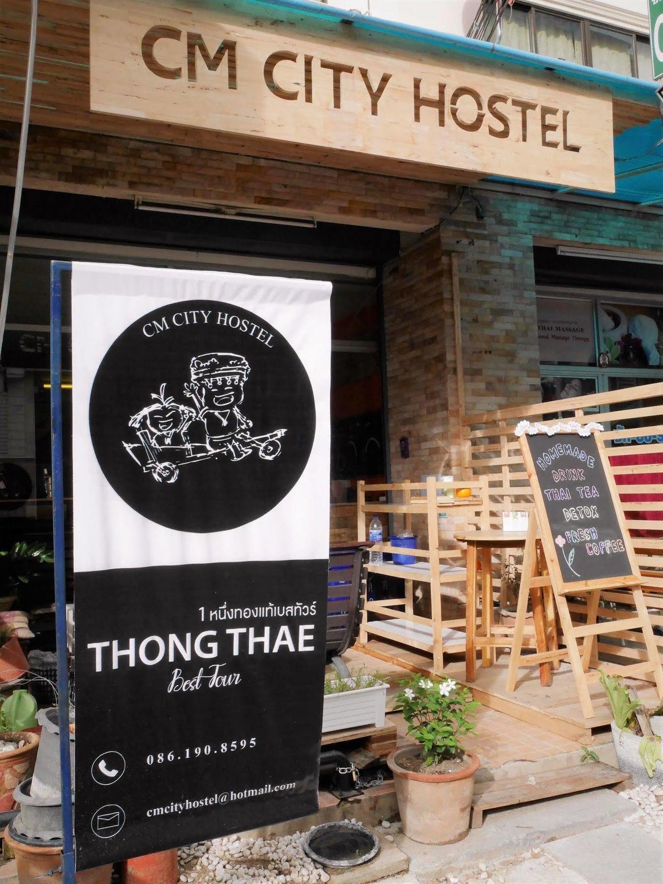 Cm City Hostel Chiang Mai Zewnętrze zdjęcie